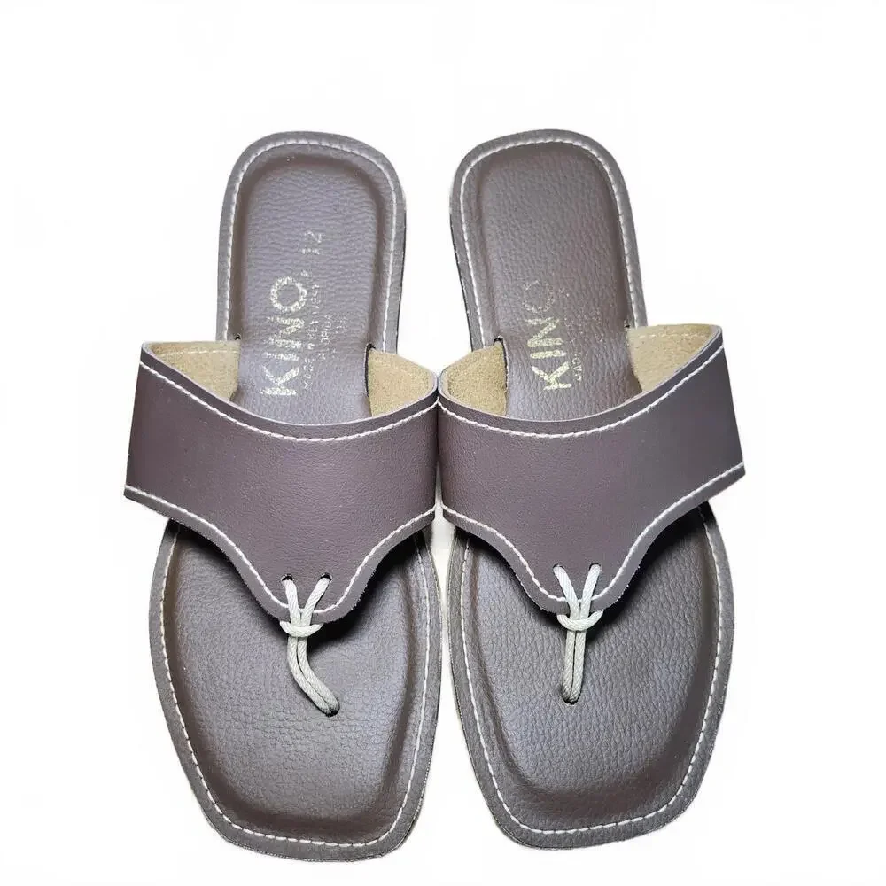 Official Key West KINOs Mens Brown Slide Sandals Size 12